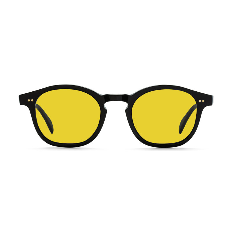 Denfert noire verres jaunes