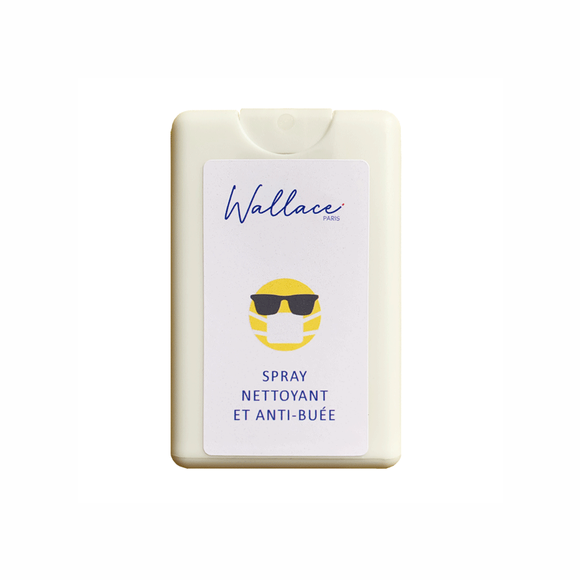 Lunettes Spray Spray nettoyant et anti-buée - Wallace Paris Lunetier