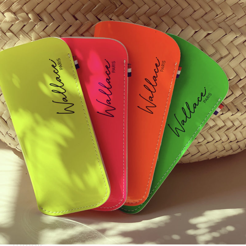 Fluorescent glasses cases