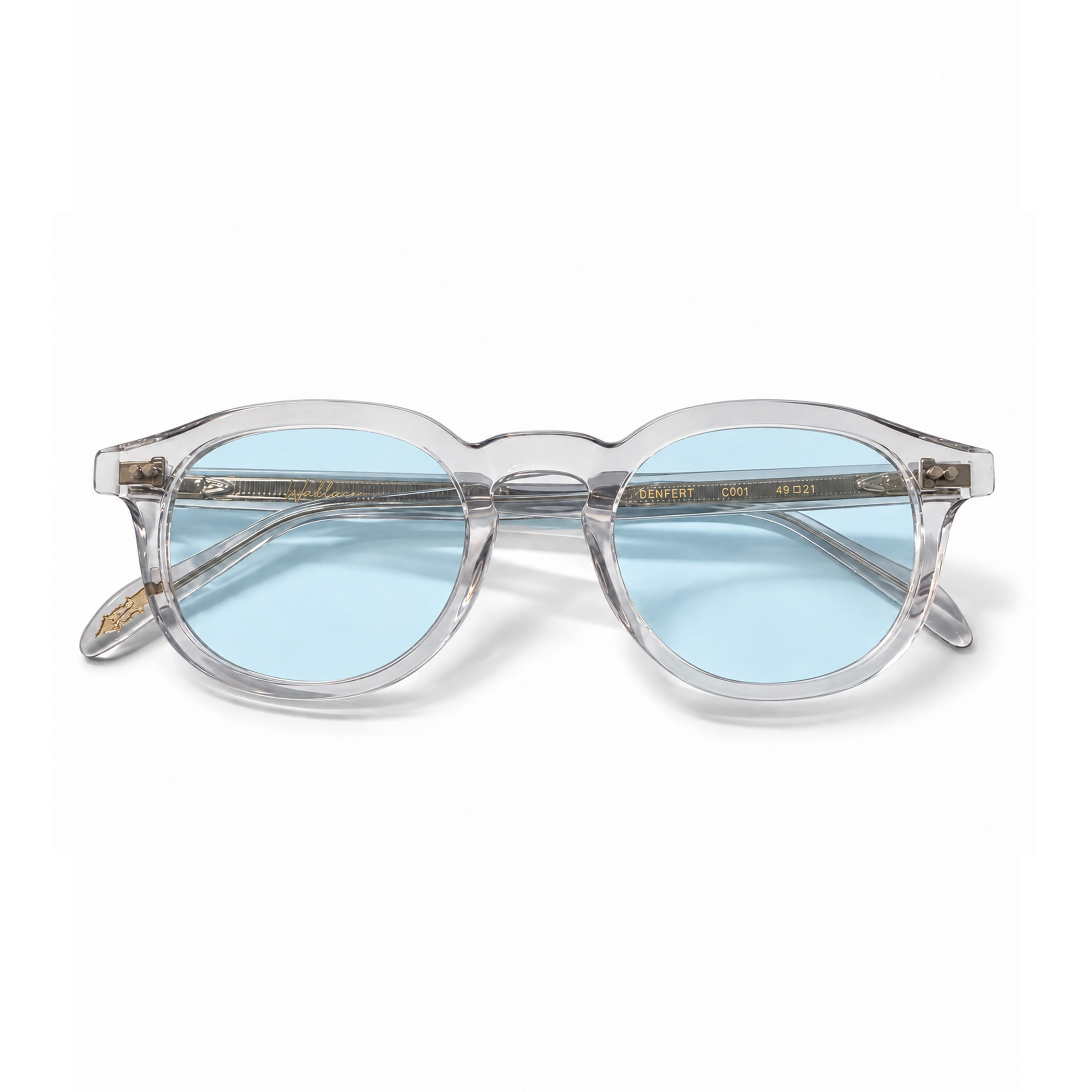 Denfert cristal gris clair verres bleus transitions photochromiques