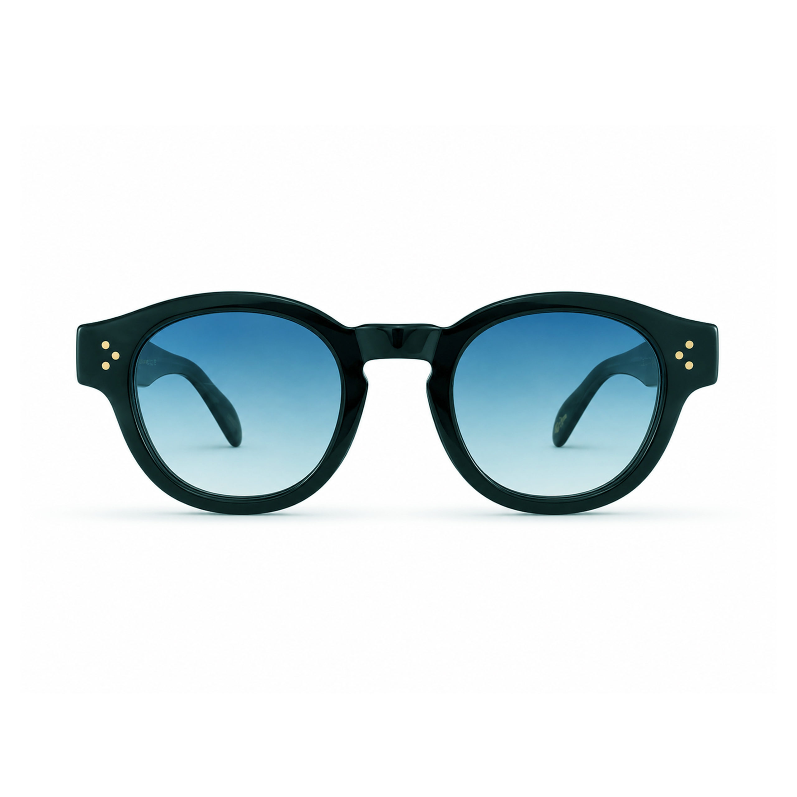 Lunettes de soleil Wallace Paris modèle Concorde en acétate noir